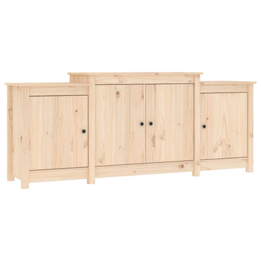 vidaXL Buffet 164 x 37 x 68 cm Bois de pin massif