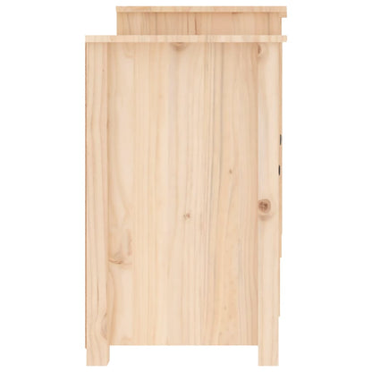 vidaXL Buffet 164 x 37 x 68 cm Bois de pin massif