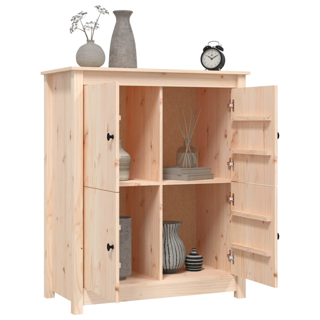 vidaXL Buffet 83x41,5x100 cm Bois de pin massif
