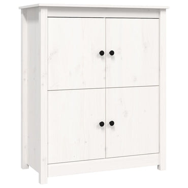 vidaXL Bahut blanc 83x41,5x100 cm Bois de pin massif