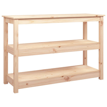 vidaXL Console 110x40x74 cm en pin massif