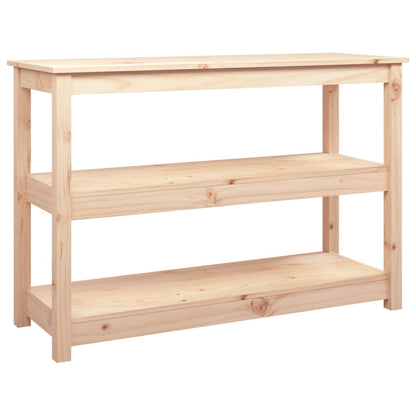 vidaXL Console 110x40x74 cm en pin massif