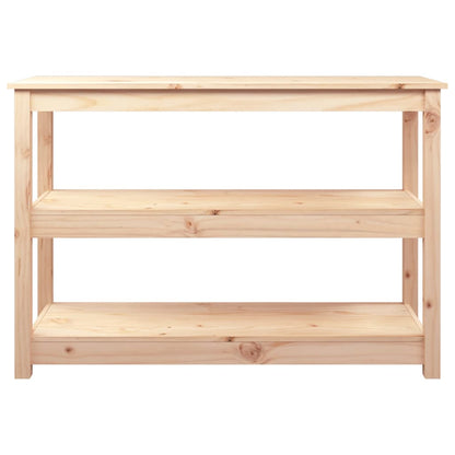 vidaXL Console 110x40x74 cm en pin massif