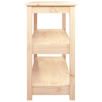 vidaXL Console 110x40x74 cm en pin massif