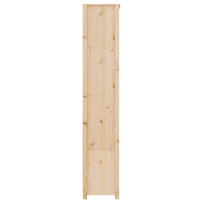 vidaXL Bücherregal 80x35x183 cm Massivholz Kiefer