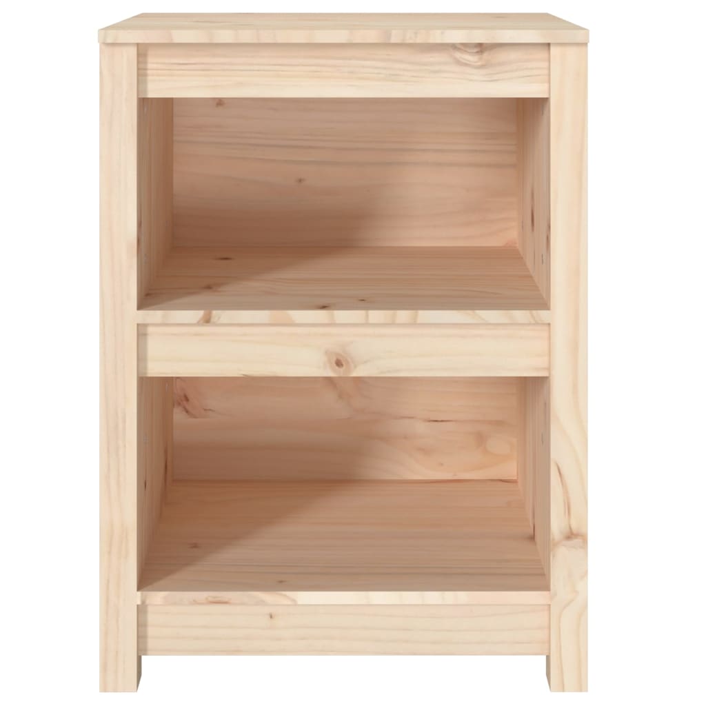 vidaXL Bücherregal 50x35x68 cm Massivholz Kiefer