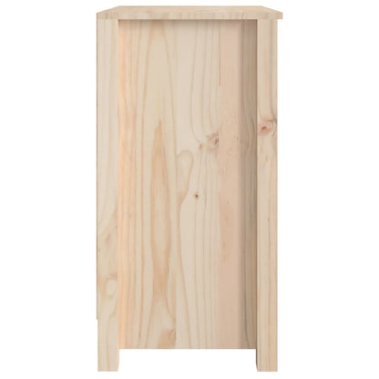 vidaXL Bücherregal 50x35x68 cm Massivholz Kiefer