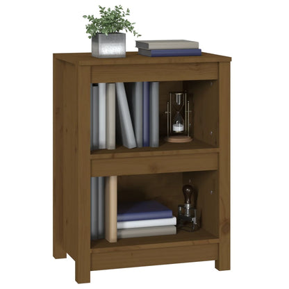 vidaXL Bücherregal Honigbraun 50x35x68 cm Massivholz Kiefer