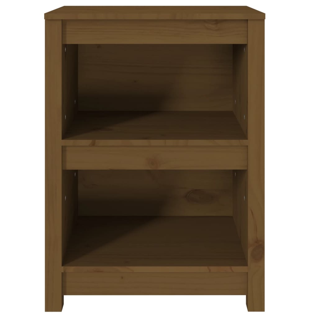 vidaXL Bücherregal Honigbraun 50x35x68 cm Massivholz Kiefer