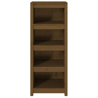 vidaXL Bücherregal Honigbraun 50x35x125,5 cm Massivholz Kiefer