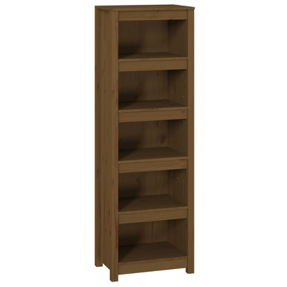 vidaXL Bücherregal Honigbraun 50x35x154 cm Massivholz Kiefer