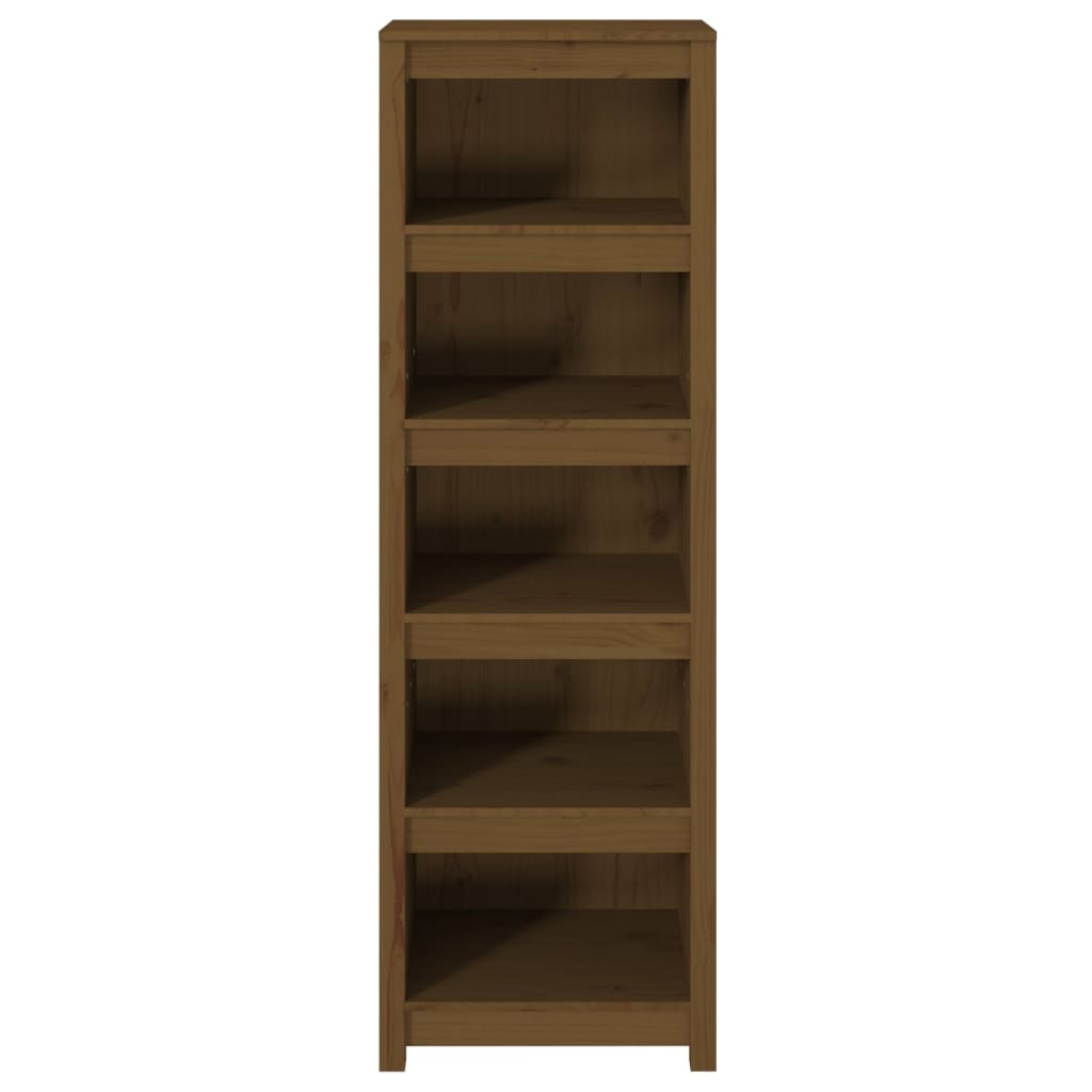 vidaXL Bücherregal Honigbraun 50x35x154 cm Massivholz Kiefer