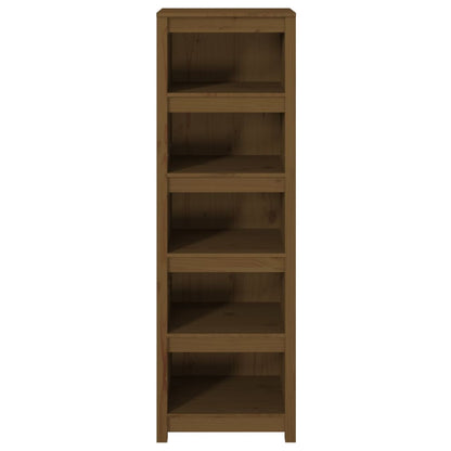 vidaXL Bücherregal Honigbraun 50x35x154 cm Massivholz Kiefer