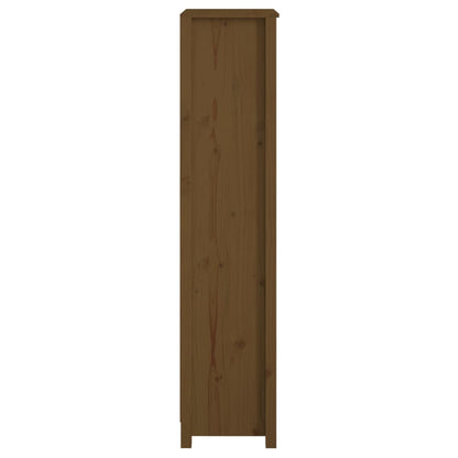 vidaXL Bücherregal Honigbraun 50x35x154 cm Massivholz Kiefer