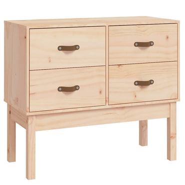 vidaXL Console 90x40x78 cm Bois de pin massif