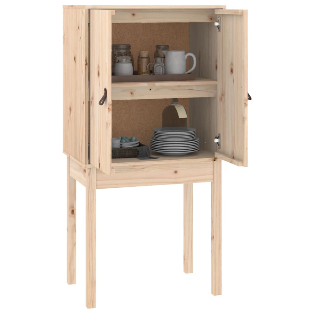 vidaXL Highboard 60x40x120 cm Bois de pin massif