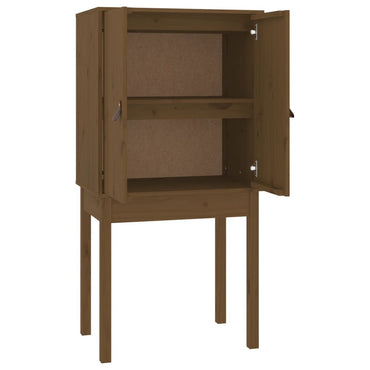 vidaXL Bahut haut brun miel 60x40x120 cm en pin massif
