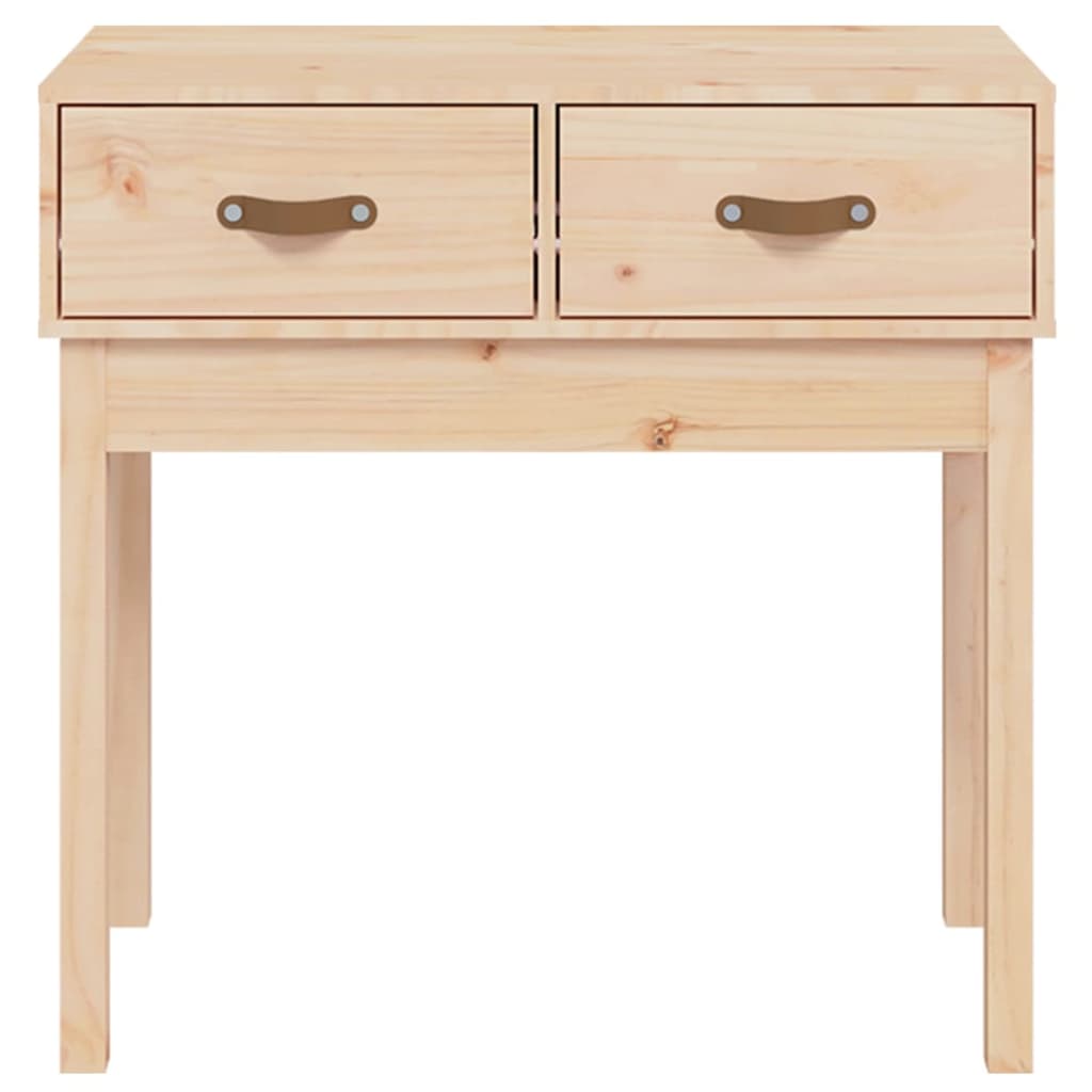 vidaXL Console 76,5x40x75 cm Bois de pin massif