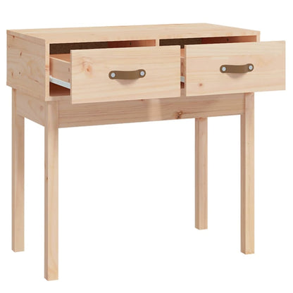 vidaXL Console 76,5x40x75 cm Bois de pin massif
