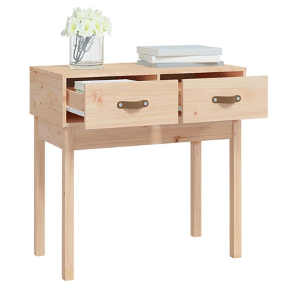 vidaXL Console 76,5x40x75 cm Bois de pin massif