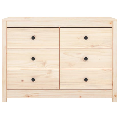 vidaXL Beistellschrank 100x40x72 cm Massivholz Kiefer