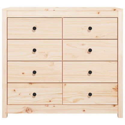 vidaXL Beistellschrank 100x40x90 cm Massivholz Kiefer