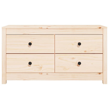 vidaXL Beistellschrank 100x40x54 cm Massivholz Kiefer