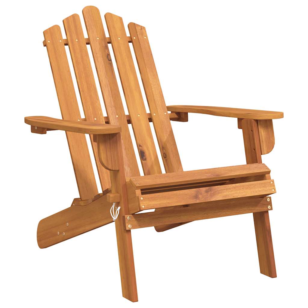 vidaXL Adirondack-Gartenstühle 2 Stk. Massivholz Akazie