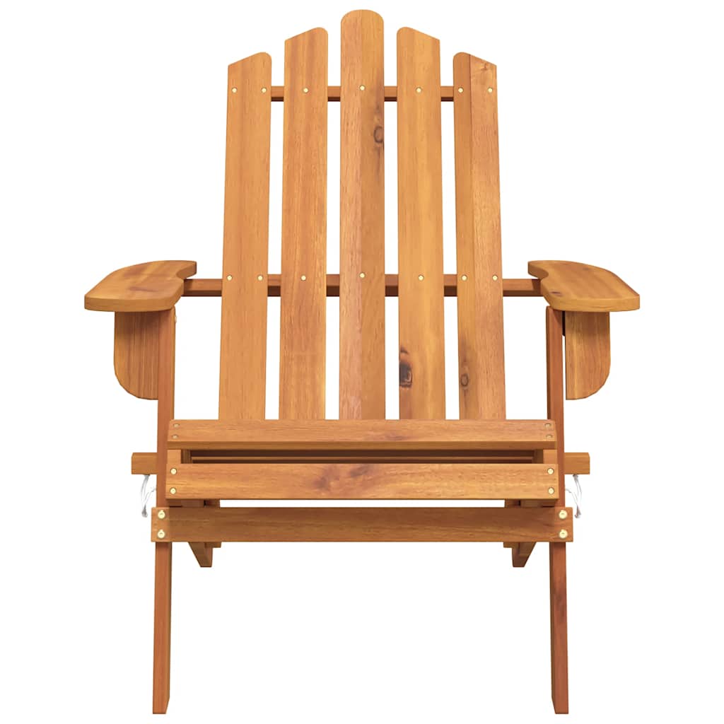 vidaXL Adirondack-Gartenstühle 2 Stk. Massivholz Akazie