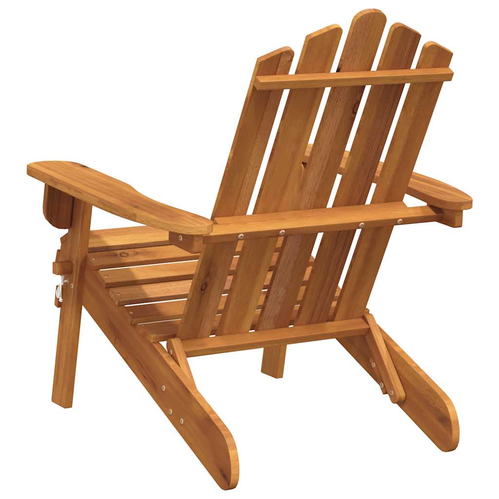vidaXL Adirondack-Gartenstühle 2 Stk. Massivholz Akazie