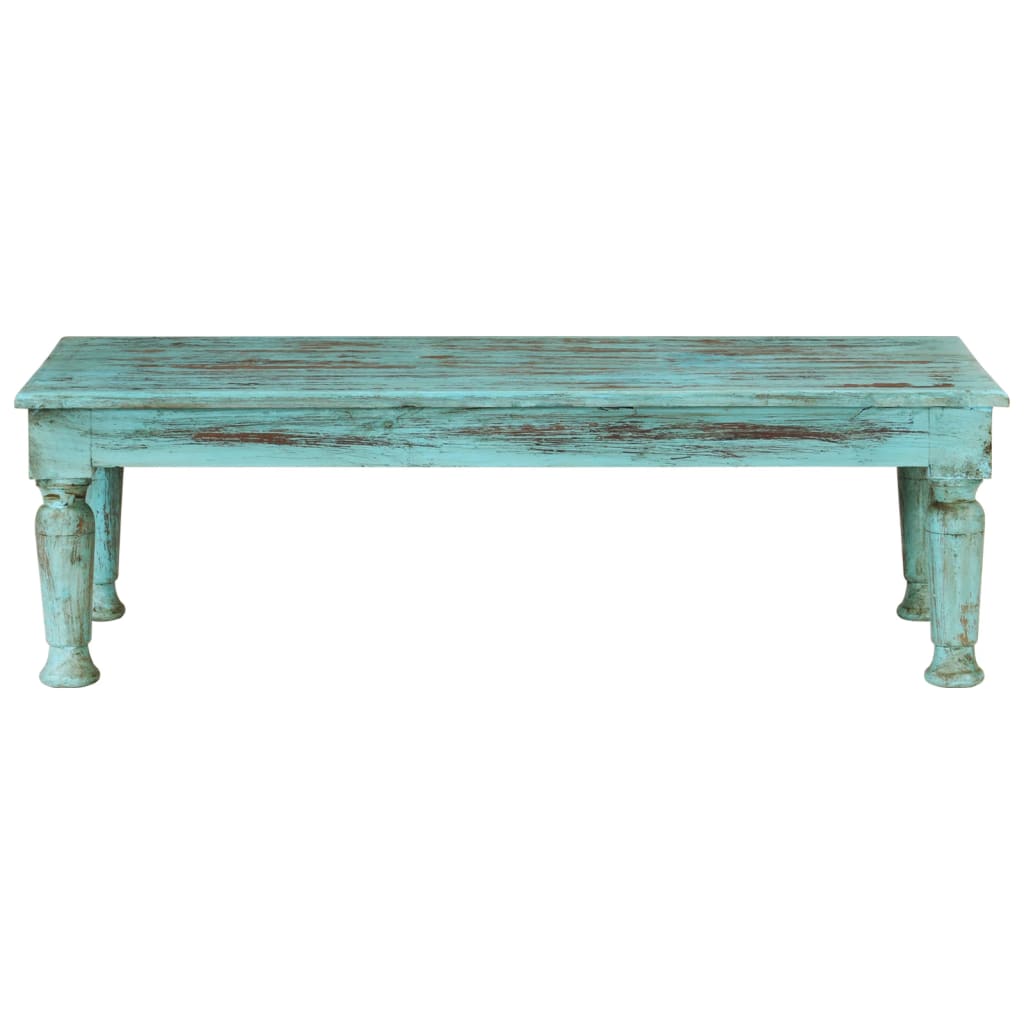 vidaXL Couchtisch 110x50x34 cm Altholz Massiv