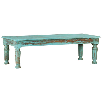 vidaXL Couchtisch 110x50x34 cm Altholz Massiv