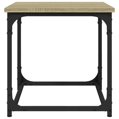vidaXL Beistelltisch Sonoma-Eiche 40x40x40 cm Holzwerkstoff