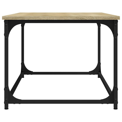 vidaXL Couchtisch Sonoma Eiche 102x50x40 cm Holzwerkstoff und Eisen