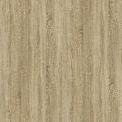 vidaXL Couchtisch Sonoma-Eiche 80x50x45 cm Holzwerkstoff und Eisen