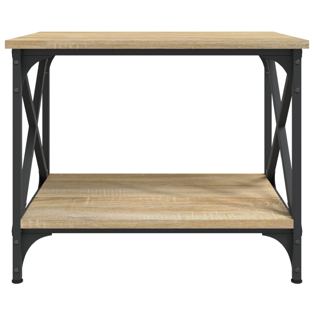 vidaXL Beistelltisch Sonoma-Eiche 55x38x45 cm Holzwerkstoff