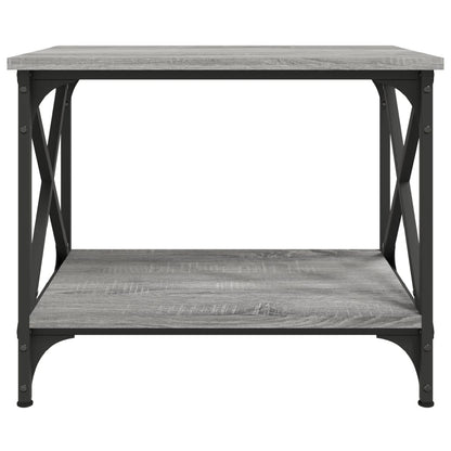 vidaXL Beistelltisch Grau Sonoma 55x38x45 cm Holzwerkstoff