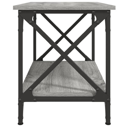 vidaXL Beistelltisch Grau Sonoma 55x38x45 cm Holzwerkstoff
