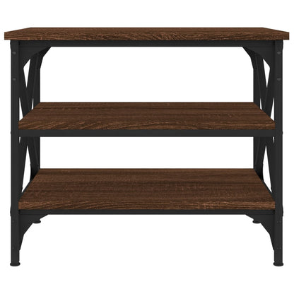 vidaXL Beistelltisch Braun Eichen-Optik 55x38x45 cm Holzwerkstoff