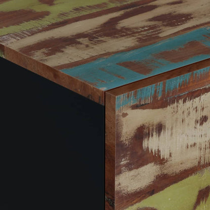 vidaXL Couchtisch 80x50x40 cm Altholz Massiv & Holzwerkstoff