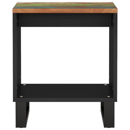 vidaXL Couchtisch 40x31x46 cm Altholz Massiv & Holzwerkstoff