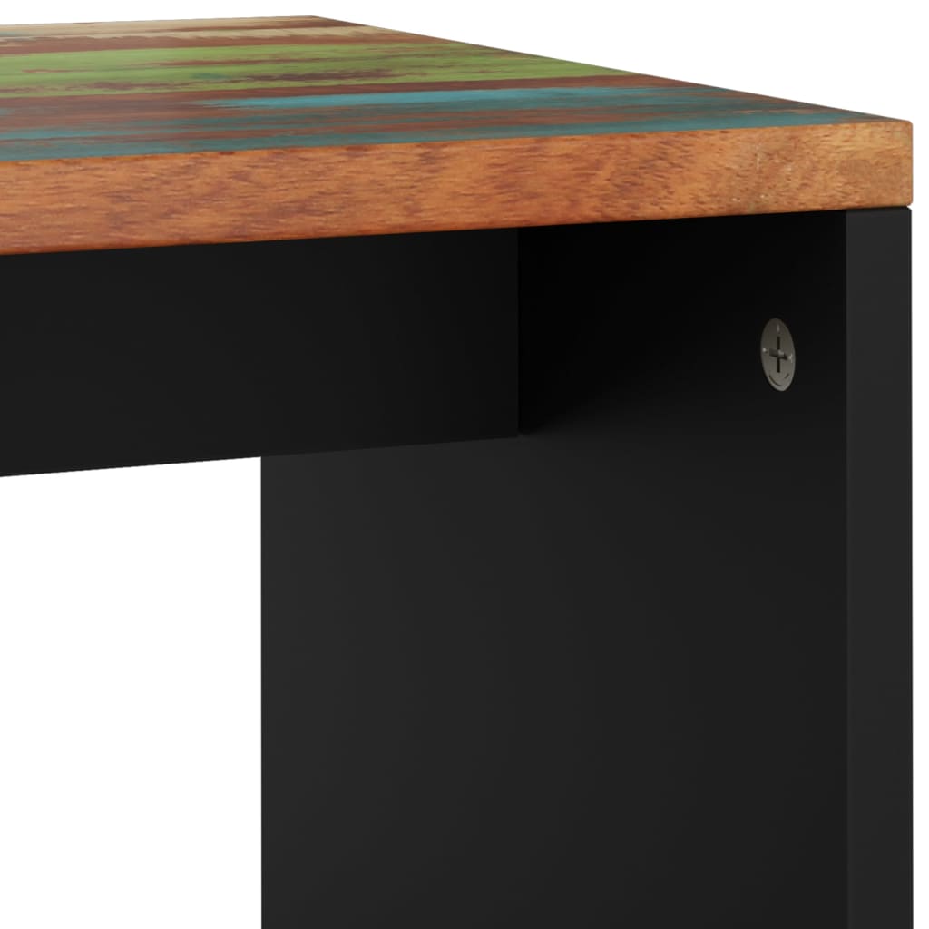 vidaXL Couchtisch 40x31x46 cm Altholz Massiv & Holzwerkstoff