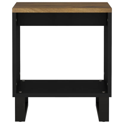 vidaXL Couchtisch 40x31x46 cm Massivholz Mango & Holzwerkstoff