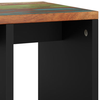 vidaXL Beistelltisch 40x31x46 cm Altholz Massiv & Holzwerkstoff