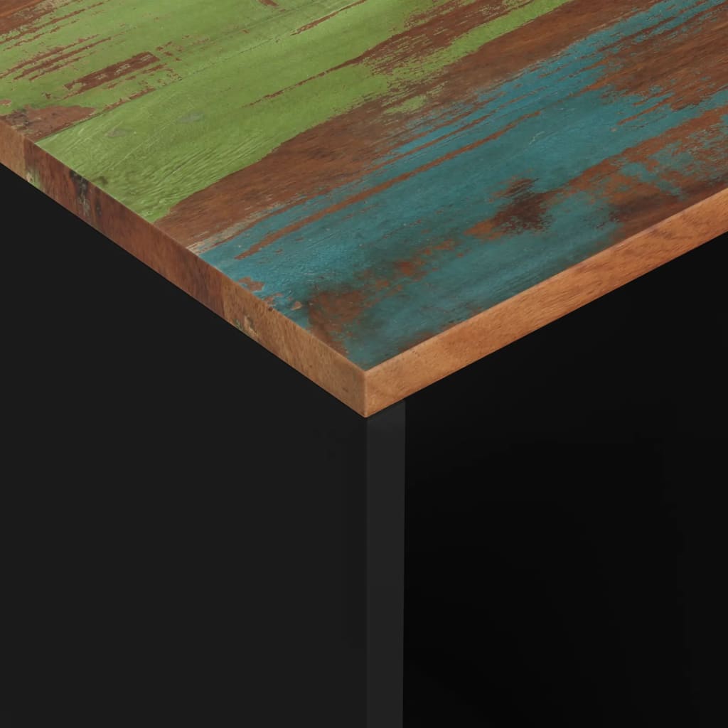 vidaXL Beistelltisch 40x31x46 cm Altholz Massiv & Holzwerkstoff