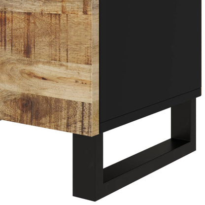 vidaXL Nachttisch 50x33x60 cm Massivholz Mango & Holzwerkstoff