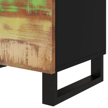 vidaXL Table de chevet 50x33x60 cm Bois de récupération massif et bois d'ingénierie