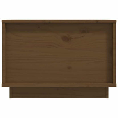 Couchtisch Honigbraun 40x50x35 cm Massivholz Kiefer