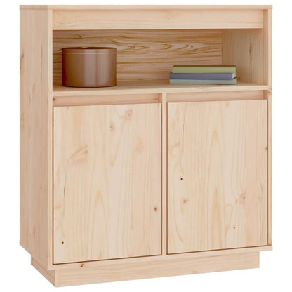 vidaXL Buffet 70x34x80 cm Bois de pin massif