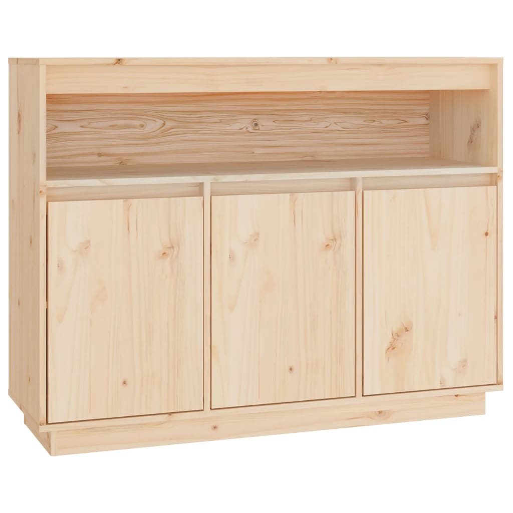 vidaXL Sideboard 104,5x34x80 cm Massivholz Kiefer